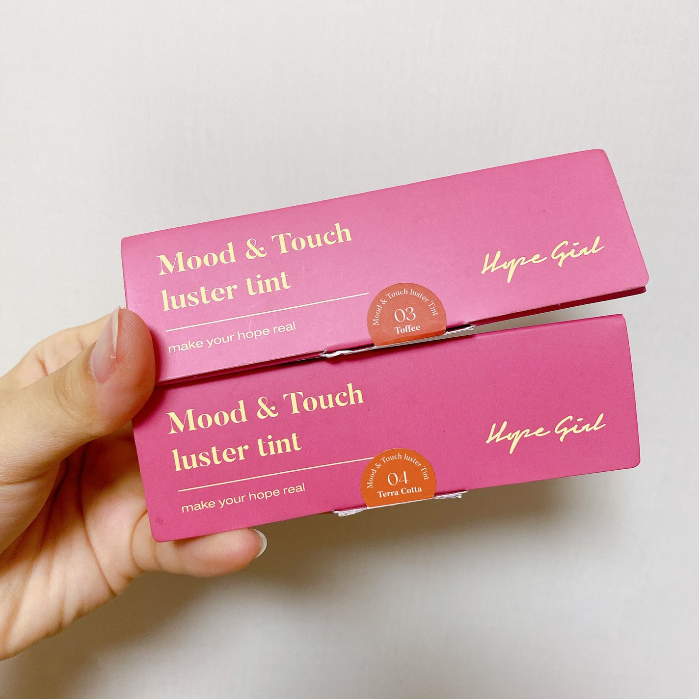 ムードアンドタッチラスターティント/Hope Girl/リップティントを使ったクチコミ(1枚目)