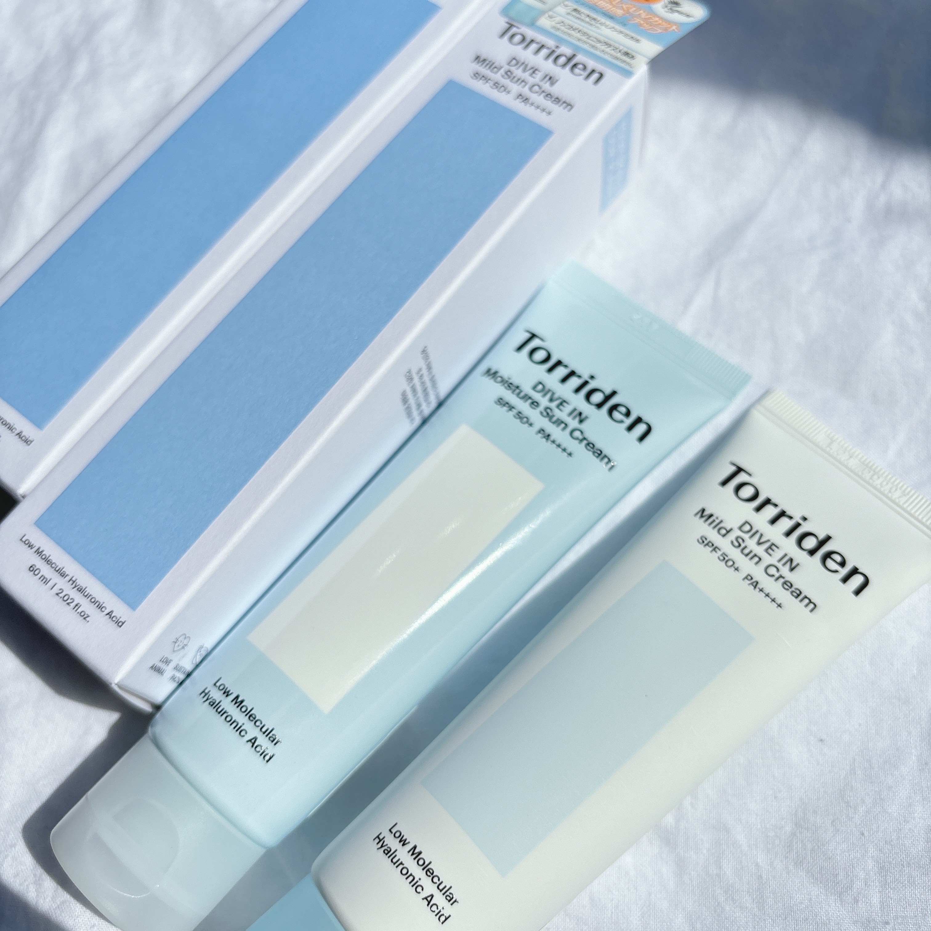 ダイブイン マイルドサンクリーム/Torriden/日焼け止めクリームを使ったクチコミ（2枚目）