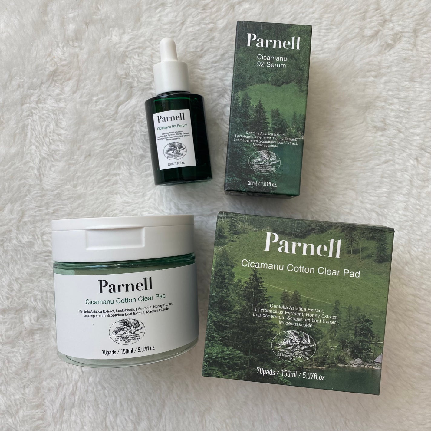 シカマヌ コットンクリアパッド/parnell/トナーパッドを使ったクチコミ(3枚目)