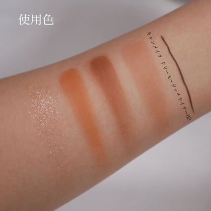 クリーミータッチライナー/キャンメイク/ジェルアイライナーを使ったクチコミ(5枚目)