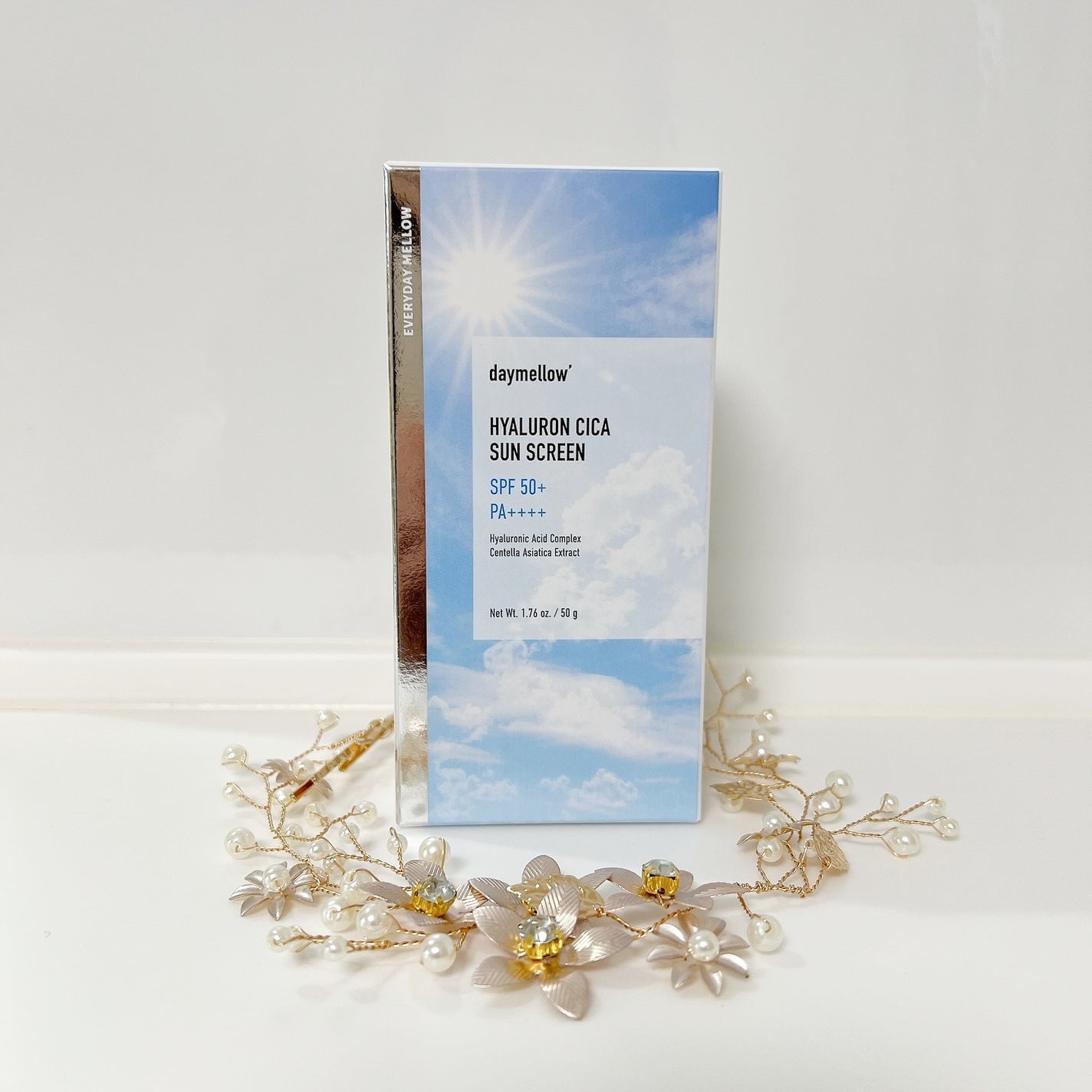 ヒアルロンシカサンスクリーン/daymellow’/日焼け止めクリームを使ったクチコミ(5枚目)