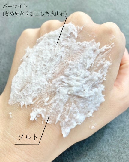 ボディスクラブ(パーライト×ソルト)/DearDoer/ボディスクラブを使ったクチコミ(3枚目)