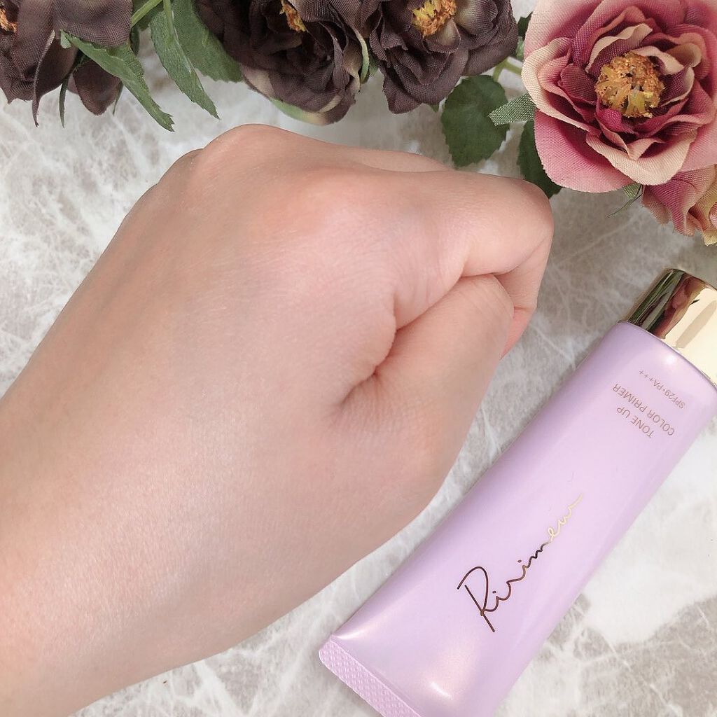 トーンアップカラープライマー /Ririmew/化粧下地を使ったクチコミ（3枚目）