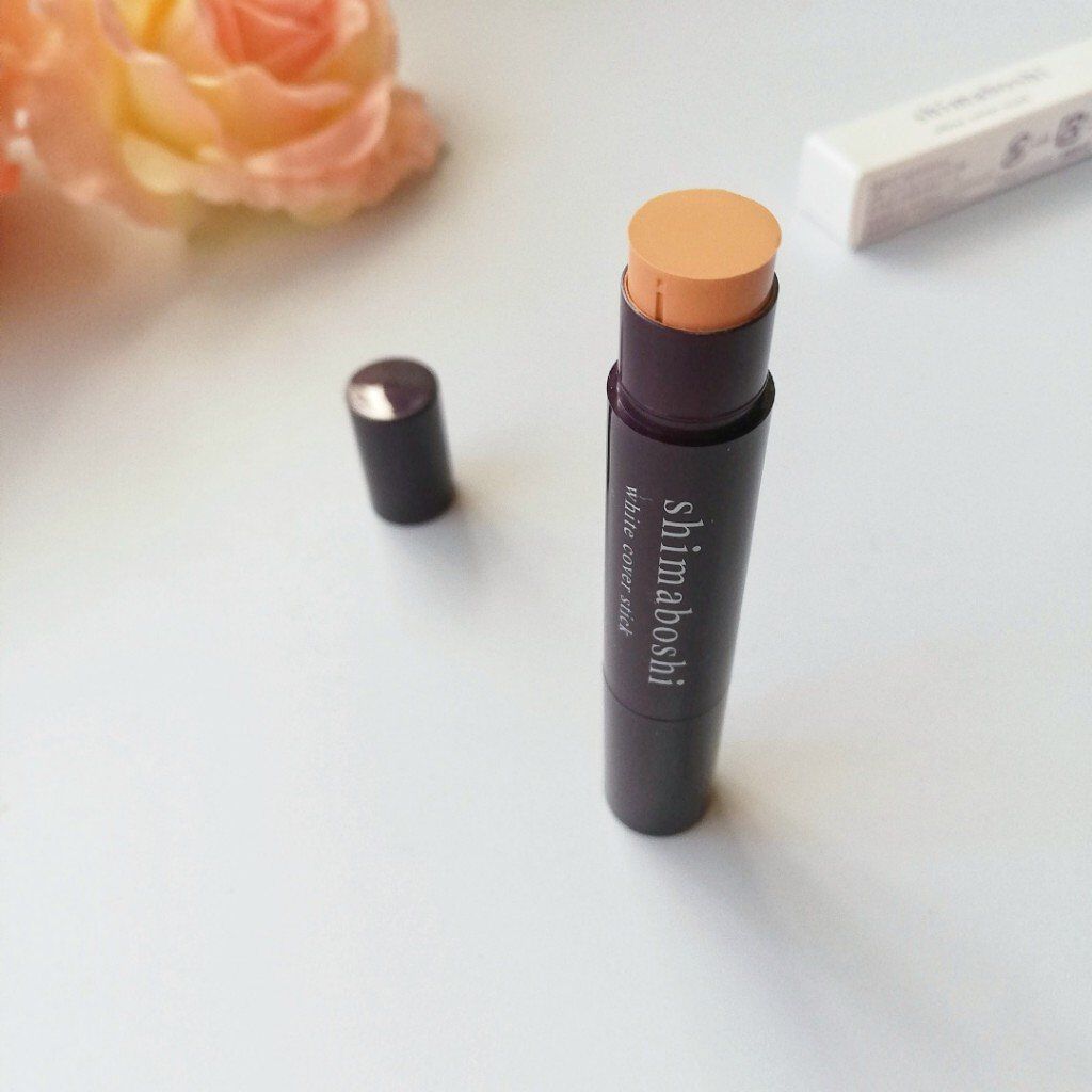 ホワイトカバースティック/shimaboshi/化粧下地を使ったクチコミ（3枚目）