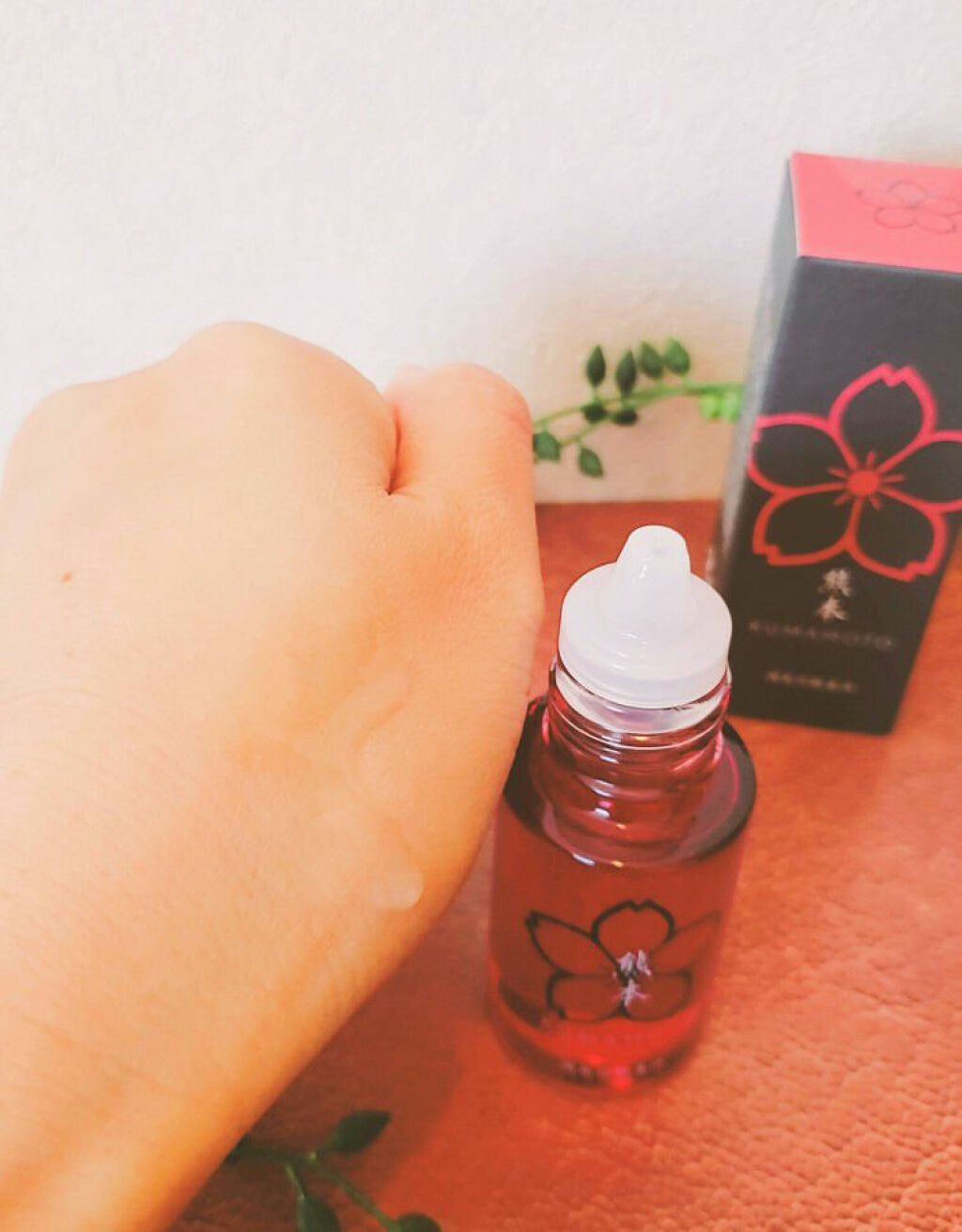 潤馬化粧養油/KUMAMOTO/フェイスオイルを使ったクチコミ(3枚目)