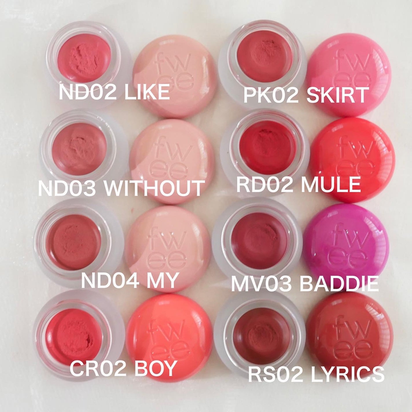 フィー リップアンドチーク ブラーリープリンポット/fwee/口紅を使ったクチコミ(2枚目)