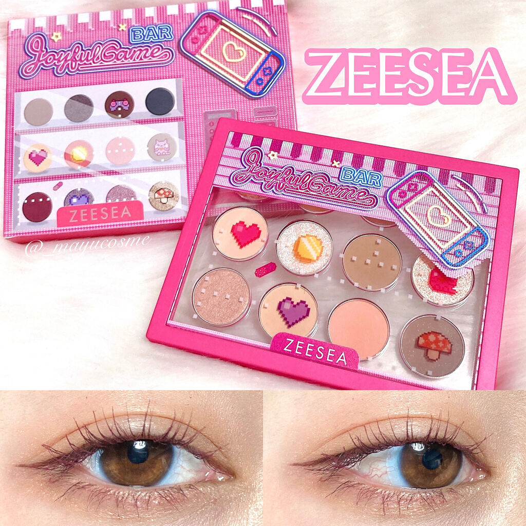 ZEESEA ピクセルシリーズ ベンディングマシーン12カラーアイシャドウパレット/ZEESEA/アイシャドウパレットを使ったクチコミ（1枚目）