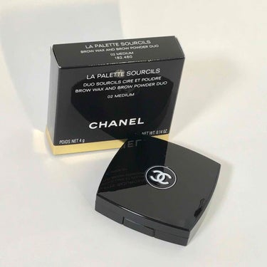 ラ パレット スルスィル ドゥ シャネル N/CHANEL/パウダーアイブロウを使ったクチコミ（4枚目）