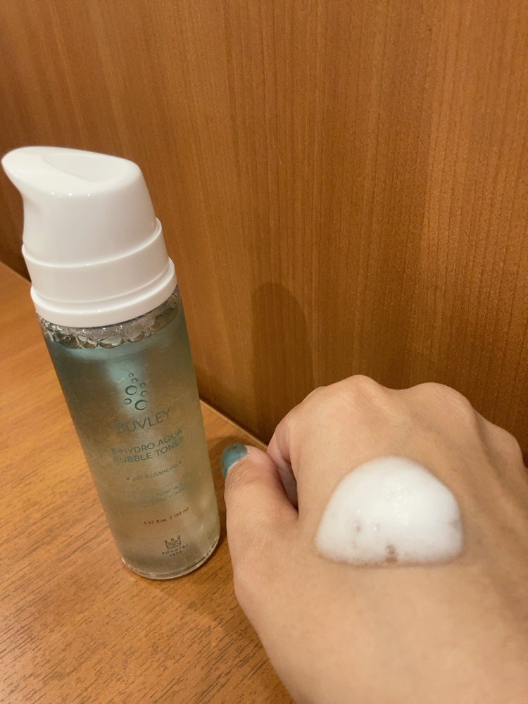 ビューブレイ 8-ハイドロアクア バブルトナー/BONNY&J/化粧水を使ったクチコミ(3枚目)