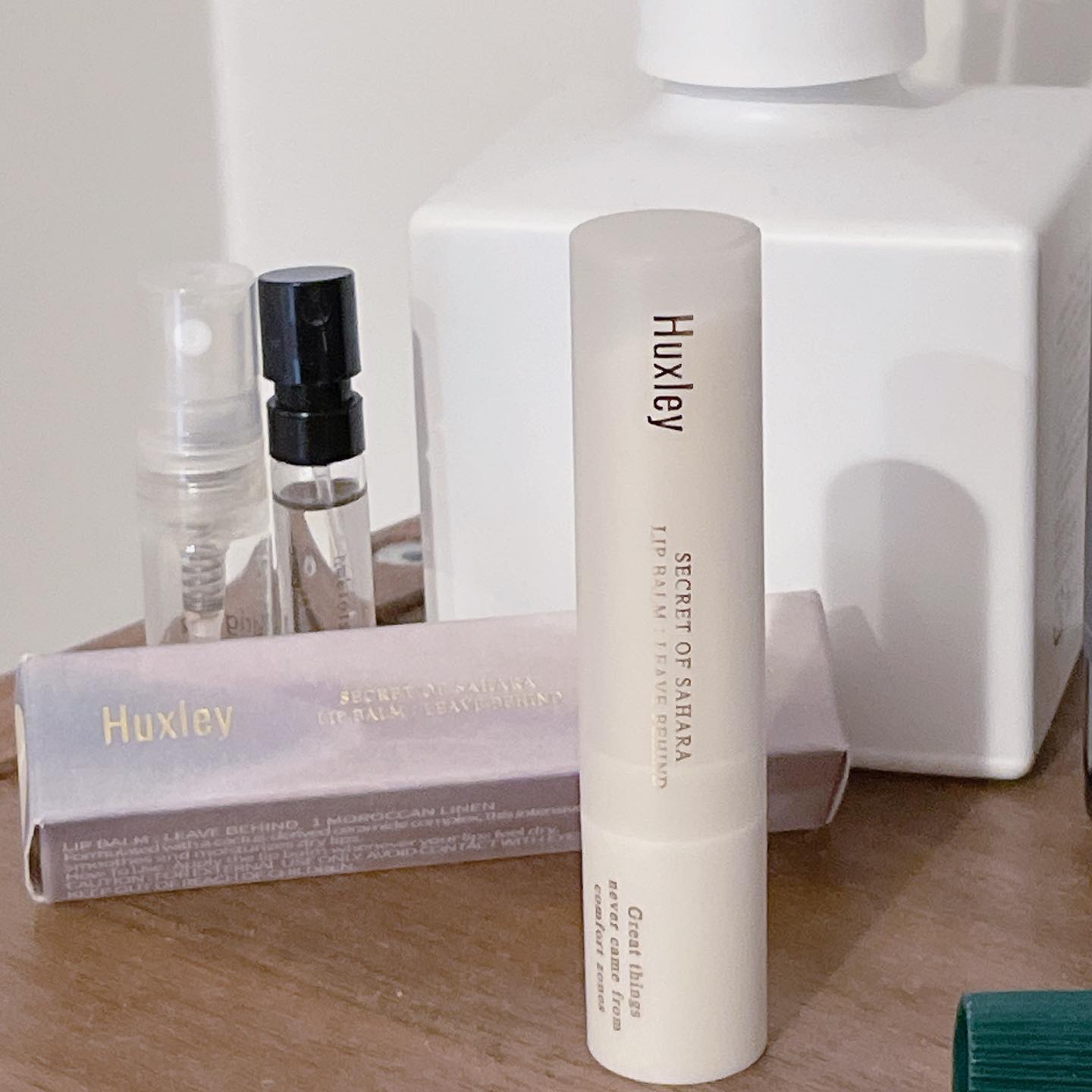 リップバーム；リーブビハインド/Huxley/リップバームを使ったクチコミ（1枚目）