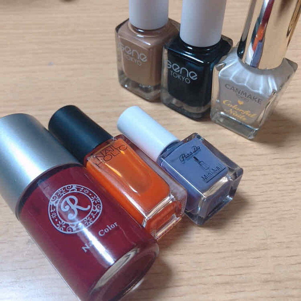 gene TOKYO ネイル キャメル/DAISO/マニキュアを使ったクチコミ（1枚目）