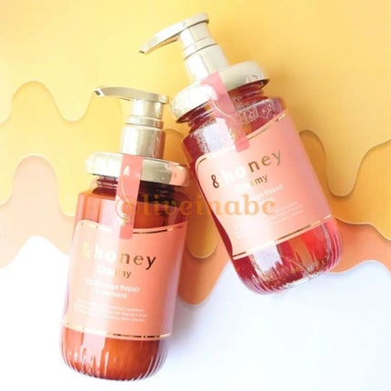 Creamy EXダメージリペアシャンプー1.0/ヘアトリートメント2.0/&honey/市販シャンプーを使ったクチコミ(1枚目)