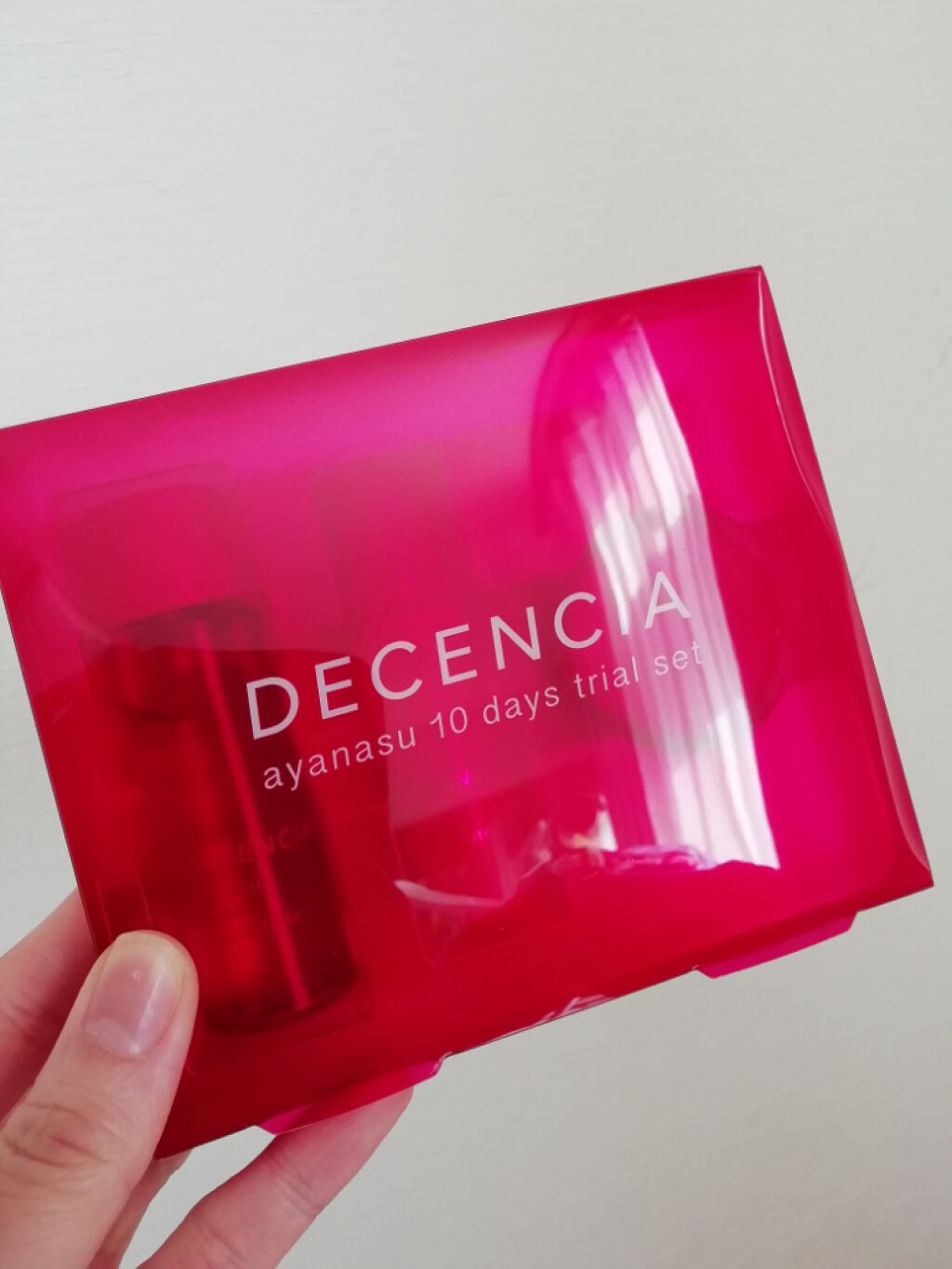 アヤナス トライアルセット/DECENCIA/スキンケアキットを使ったクチコミ(1枚目)