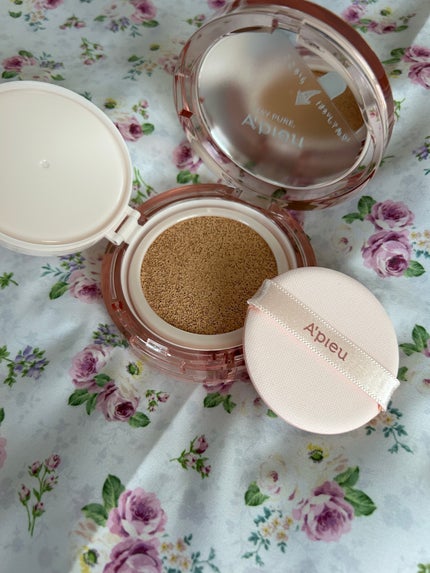 スキンケア ウォーターロッククッション /A’pieu/クッションファンデーションを使ったクチコミ(2枚目)