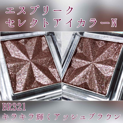 セレクト アイカラー N/ESPRIQUE/単色アイシャドウを使ったクチコミ(3枚目)