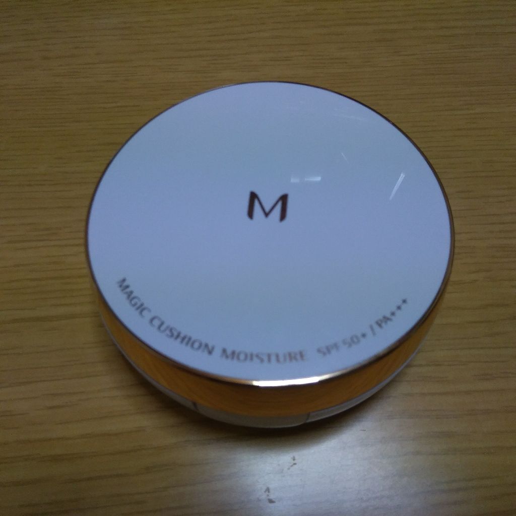 M クッション ファンデーション(モイスチャー)/MISSHA/クッションファンデーションを使ったクチコミ(1枚目)