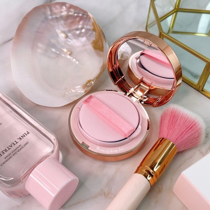 ピンクティーツリーカバークッション/APLIN/クッションファンデーションを使ったクチコミ(6枚目)