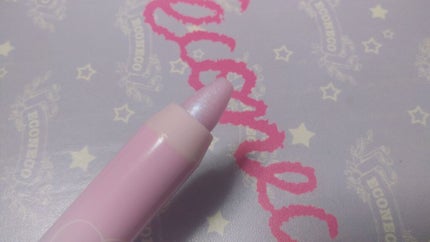 ダイソー×IT GIRL グリッタークレヨンリップ/DAISO/口紅を使ったクチコミ(2枚目)