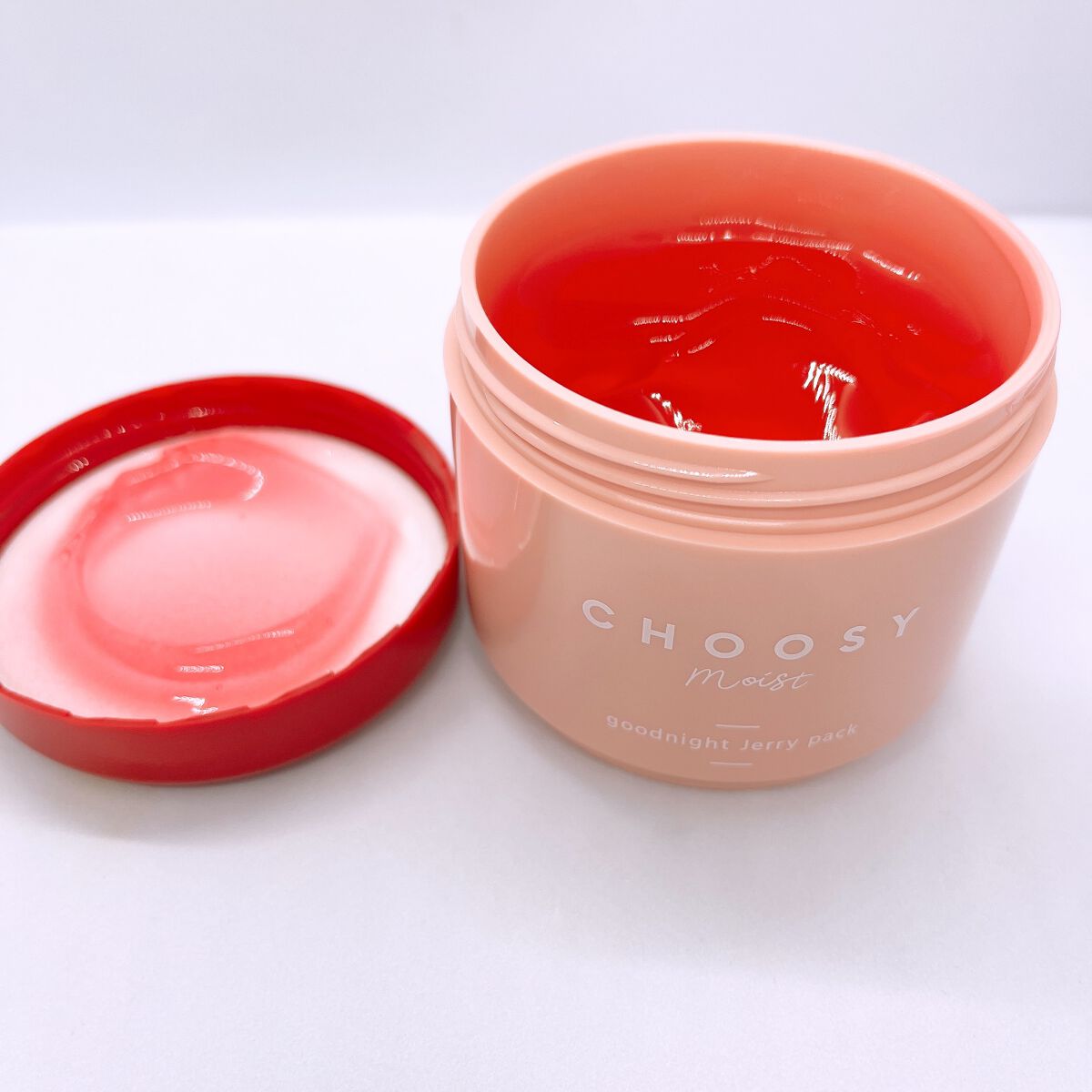 グッドナイトジェリーパック/CHOOSY/フェイスクリームを使ったクチコミ（3枚目）