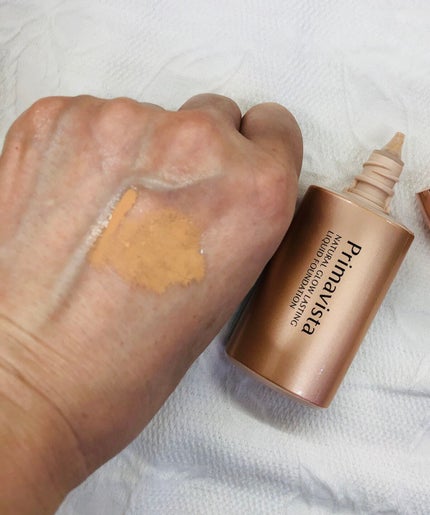 ナチュラルグロウ ラスティング リキッド/プリマヴィスタ/リキッドファンデーションを使ったクチコミ(2枚目)