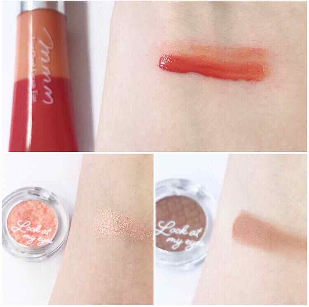 リップ＋チーク クリームティント/m.m.m/口紅を使ったクチコミ（2枚目）