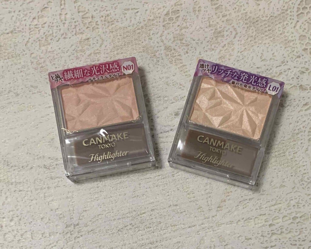 ハイライター/キャンメイク/パウダーハイライトを使ったクチコミ(1枚目)