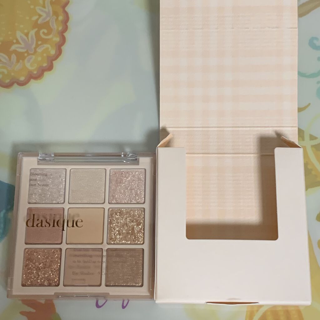 シャドウパレット/dasique/アイシャドウパレットを使ったクチコミ（1枚目）