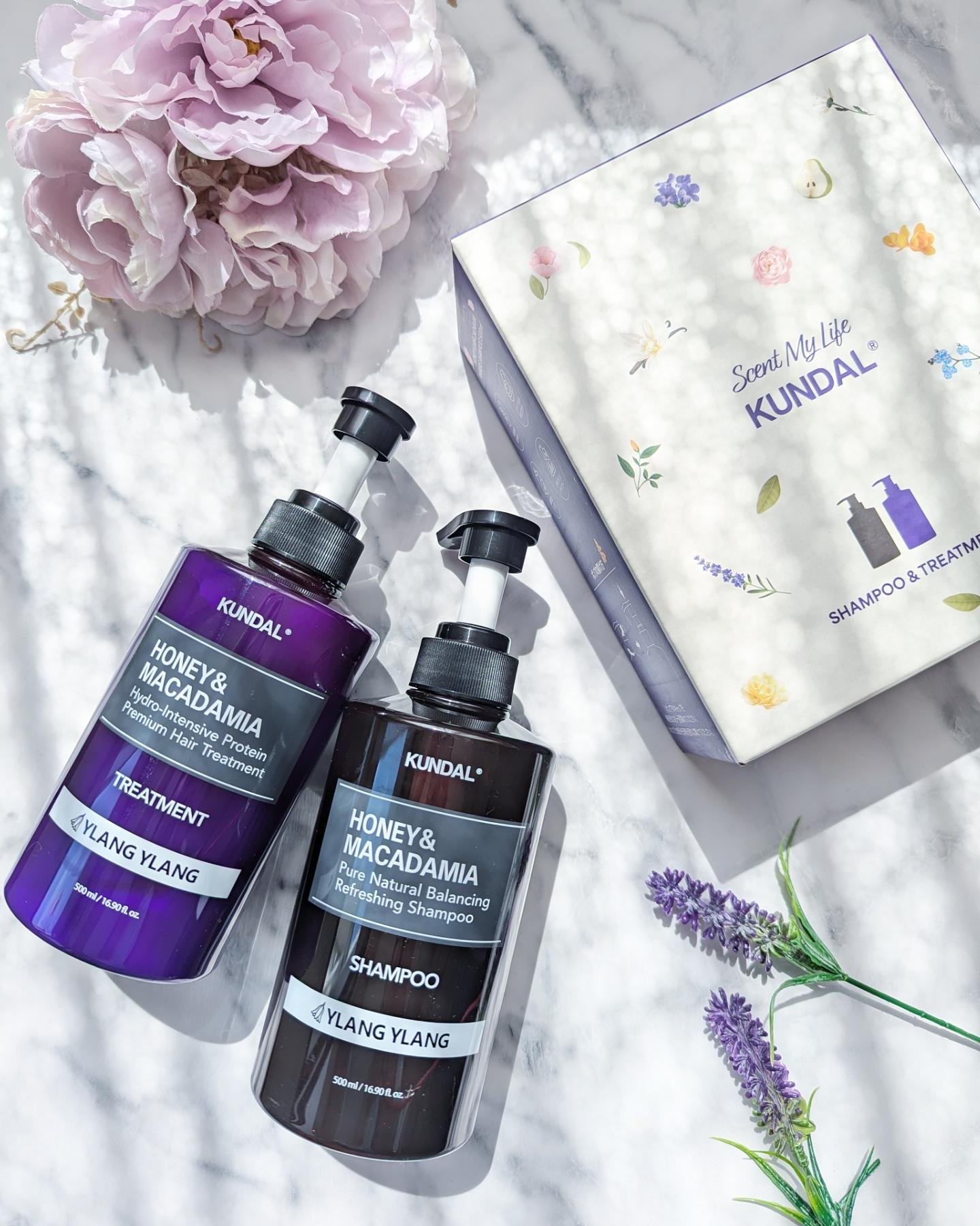 クンダル H&Mシャンプー/ヘアトリートメント イランイランの香り/KUNDAL/市販シャンプーを使ったクチコミ（1枚目）