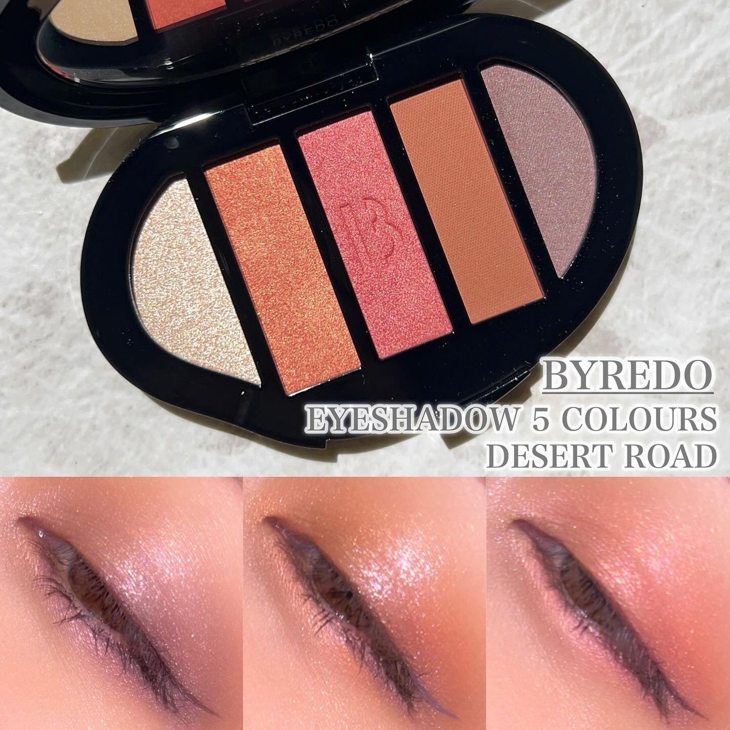 アイシャドウ 5カラーズ/BYREDO/アイシャドウパレットを使ったクチコミ(1枚目)
