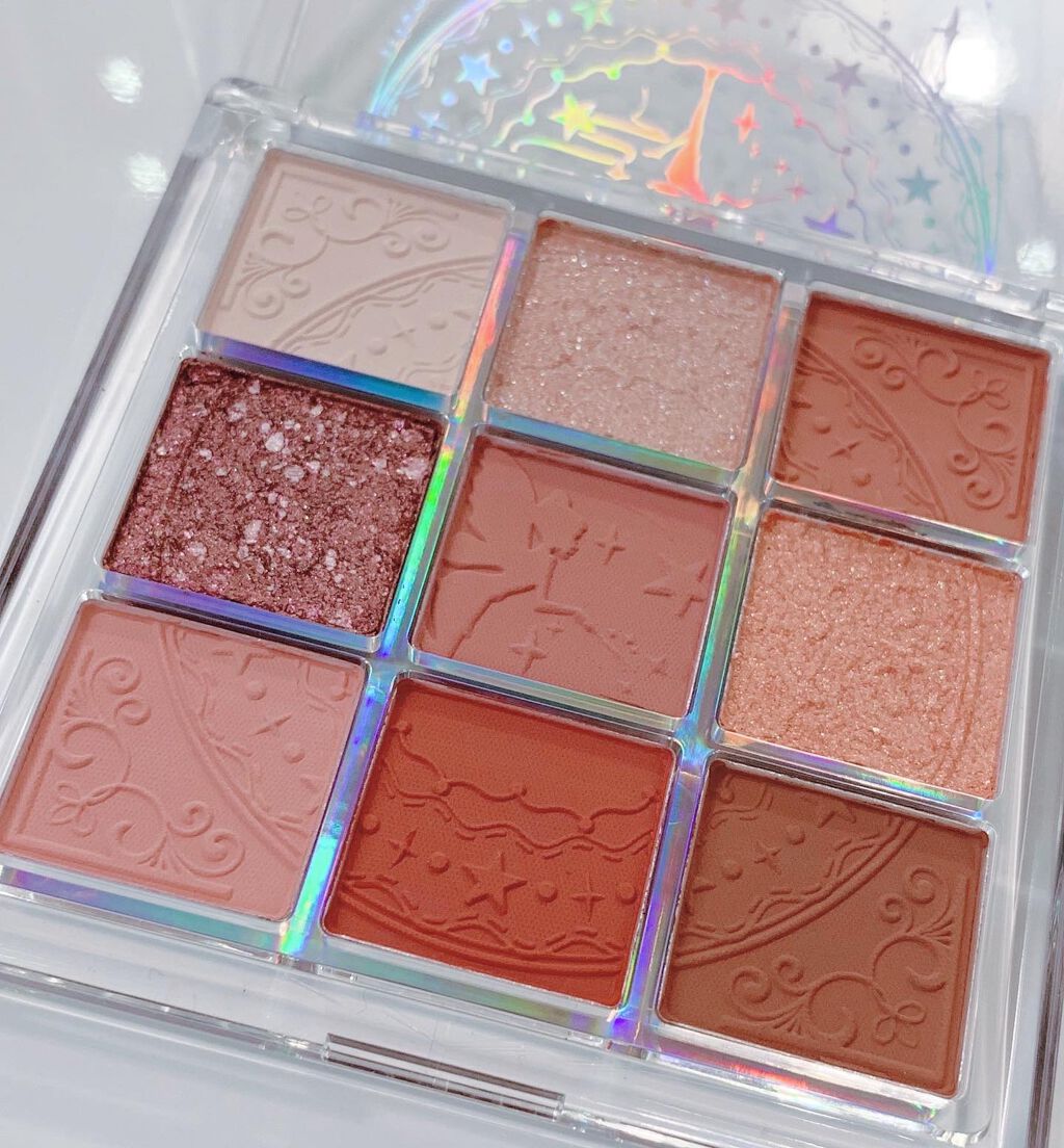 クォーツ 9色アイシャドウパレット(ドリームランドアイシャドウ)/ZEESEA/アイシャドウパレットを使ったクチコミ(3枚目)