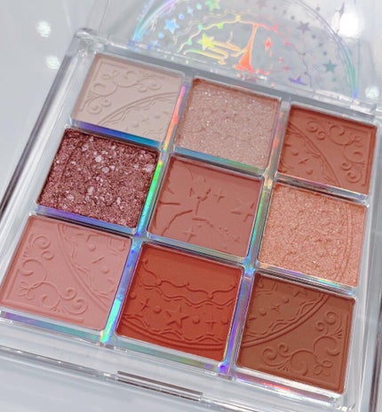 クォーツ 9色アイシャドウパレット(ドリームランドアイシャドウ)/ZEESEA/アイシャドウパレットを使ったクチコミ(3枚目)