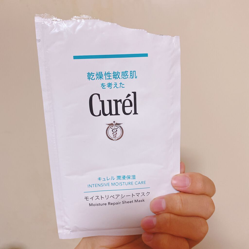 潤浸保湿 モイストリペアシートマスク/キュレル/シートマスク・パックを使ったクチコミ（1枚目）