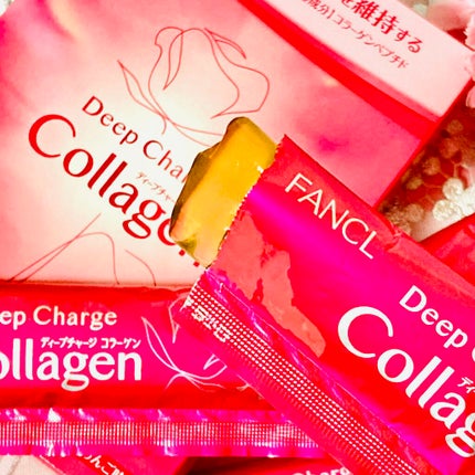 ディープチャージ コラーゲン スティックゼリー/ファンケル/美容サプリメントを使ったクチコミ(4枚目)