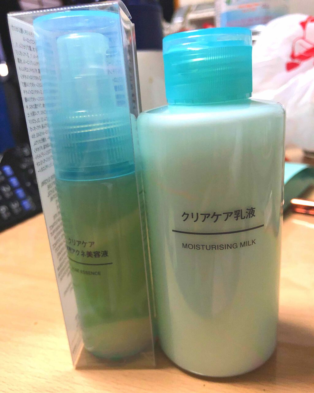 クリアケア 薬用アクネ美容液/無印良品/美容液を使ったクチコミ（1枚目）