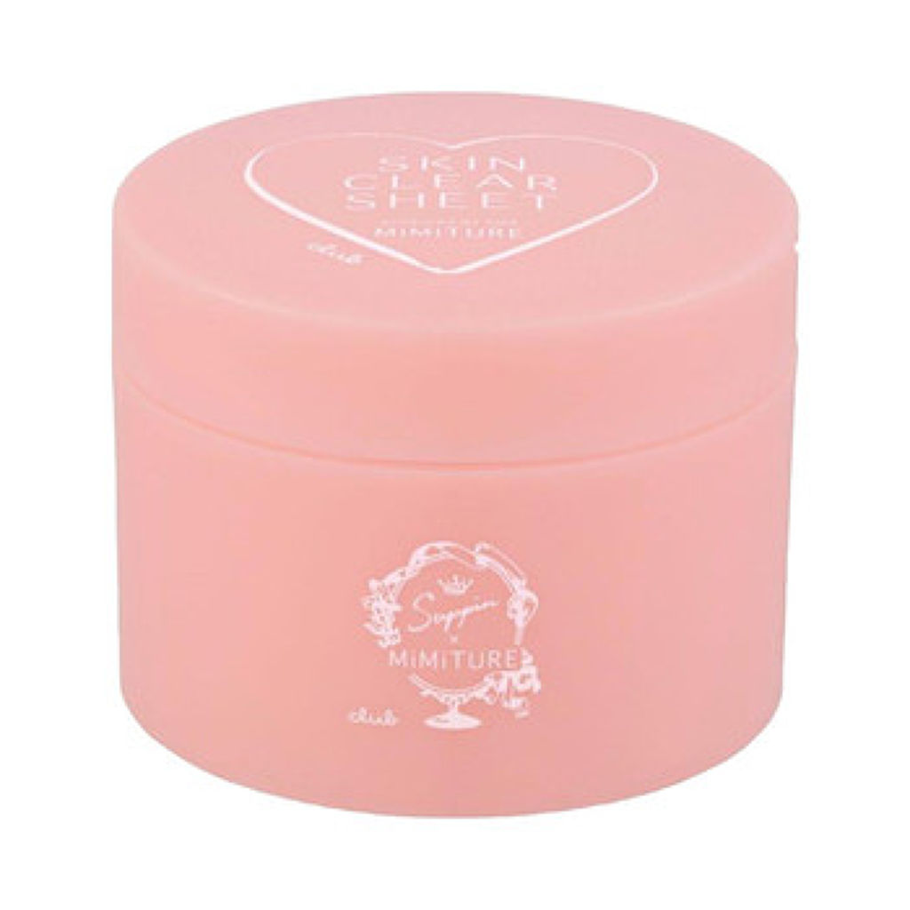 ミミチュール すっぴんスキンクリアシート / クラブ