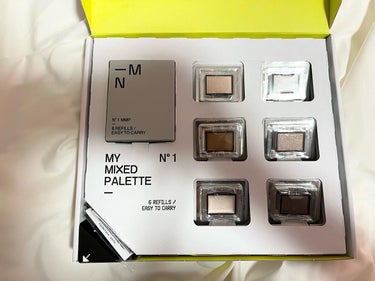 MY MIXED PALETTE 6色カスタムパレット/MN/アイシャドウパレットを使ったクチコミ（4枚目）
