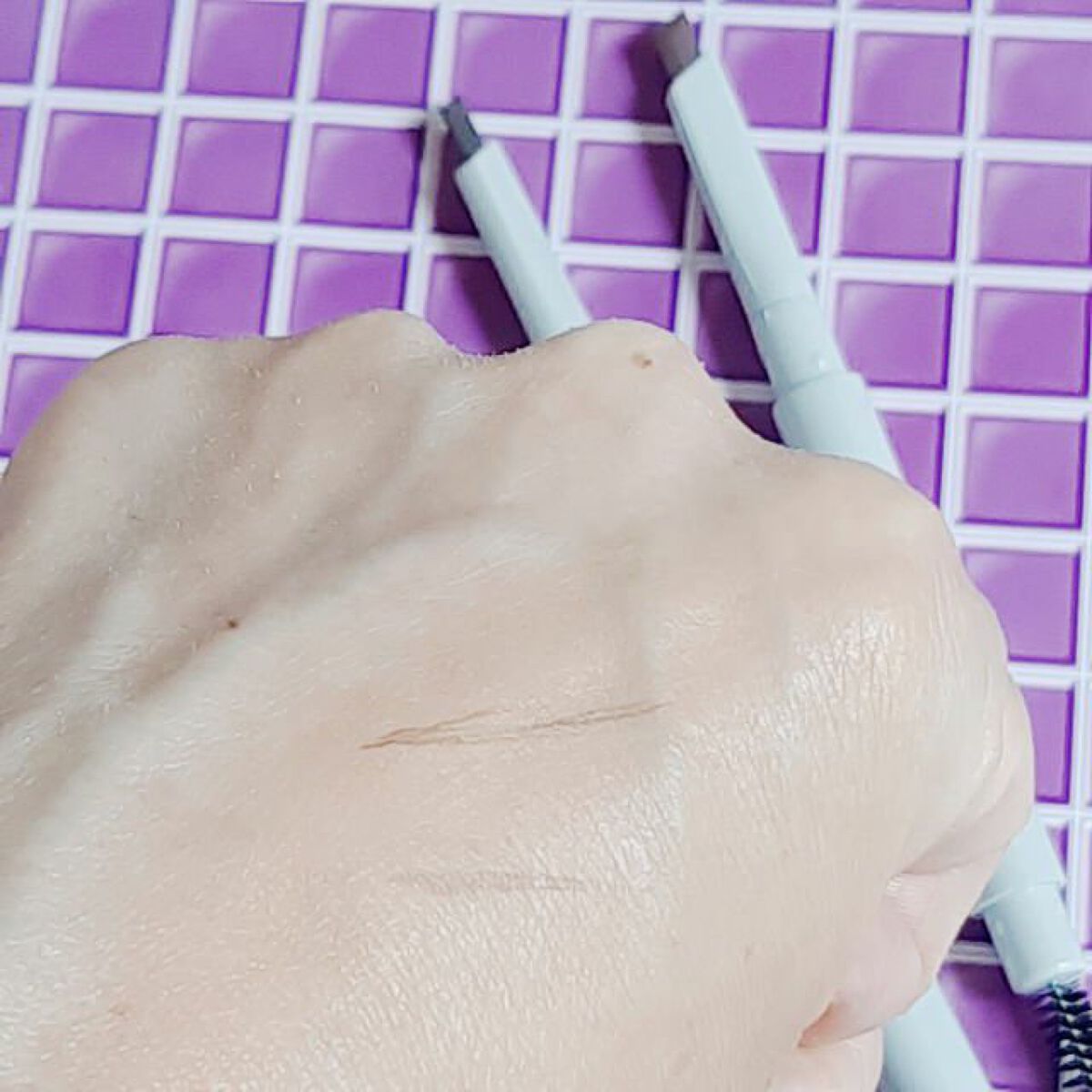 ビアード＆アイブロウ ペンシル ダークブラウン/マニフィーク/アイブロウペンシルを使ったクチコミ（3枚目）