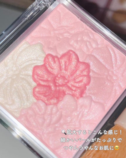 グロウフルールチークス/キャンメイク/パウダーチークを使ったクチコミ(4枚目)