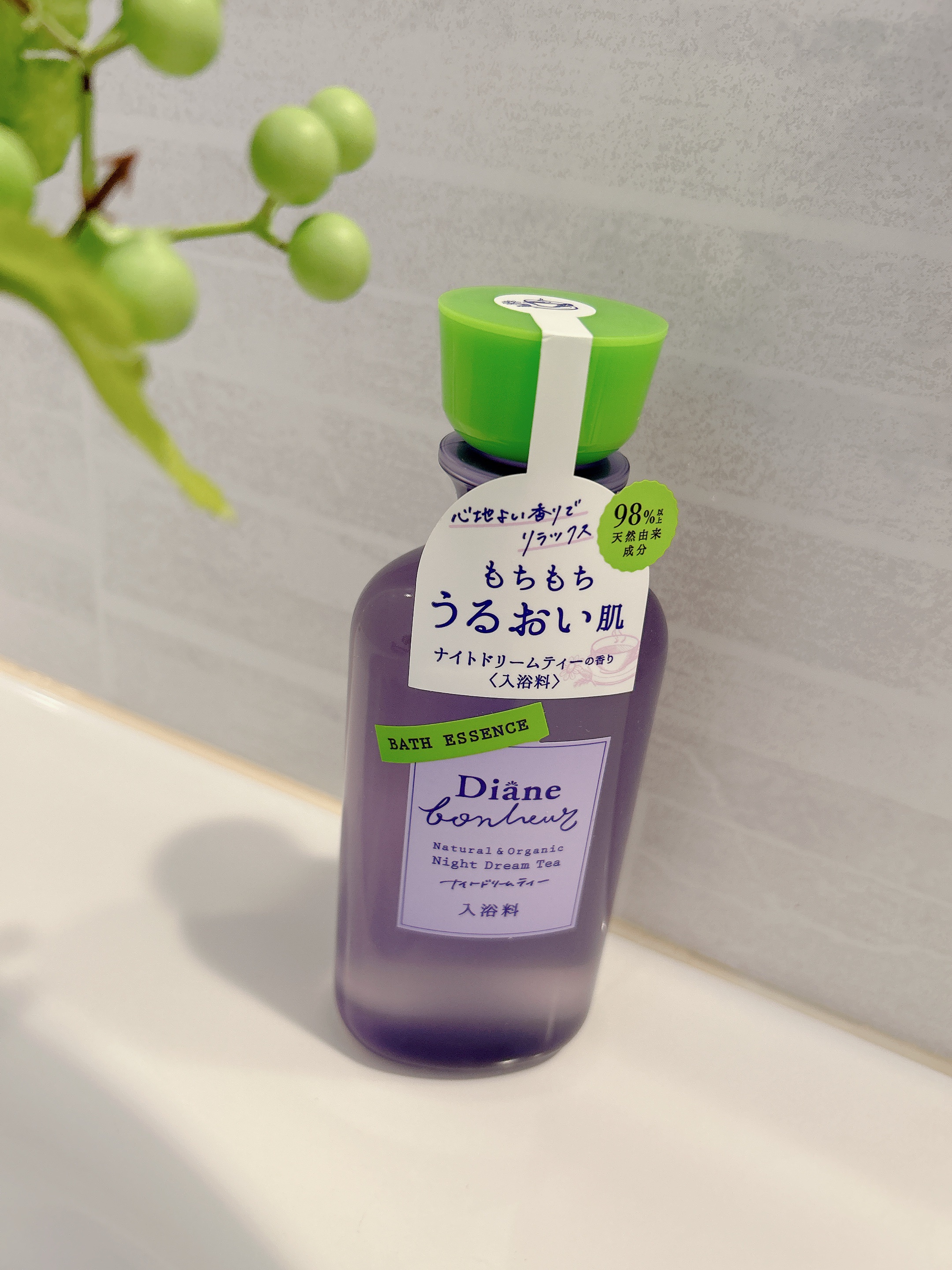 ボヌール バスエッセンス ナイトドリームティーの香り/ダイアン/保湿系入浴剤を使ったクチコミ（1枚目）