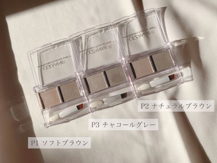 パウダリーアイブロウ/CEZANNE/パウダーアイブロウを使ったクチコミ(3枚目)