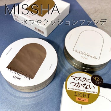 グロウ クッション ライト ＜ライトタイプ＞/MISSHA/クッションファンデーションを使ったクチコミ（1枚目）