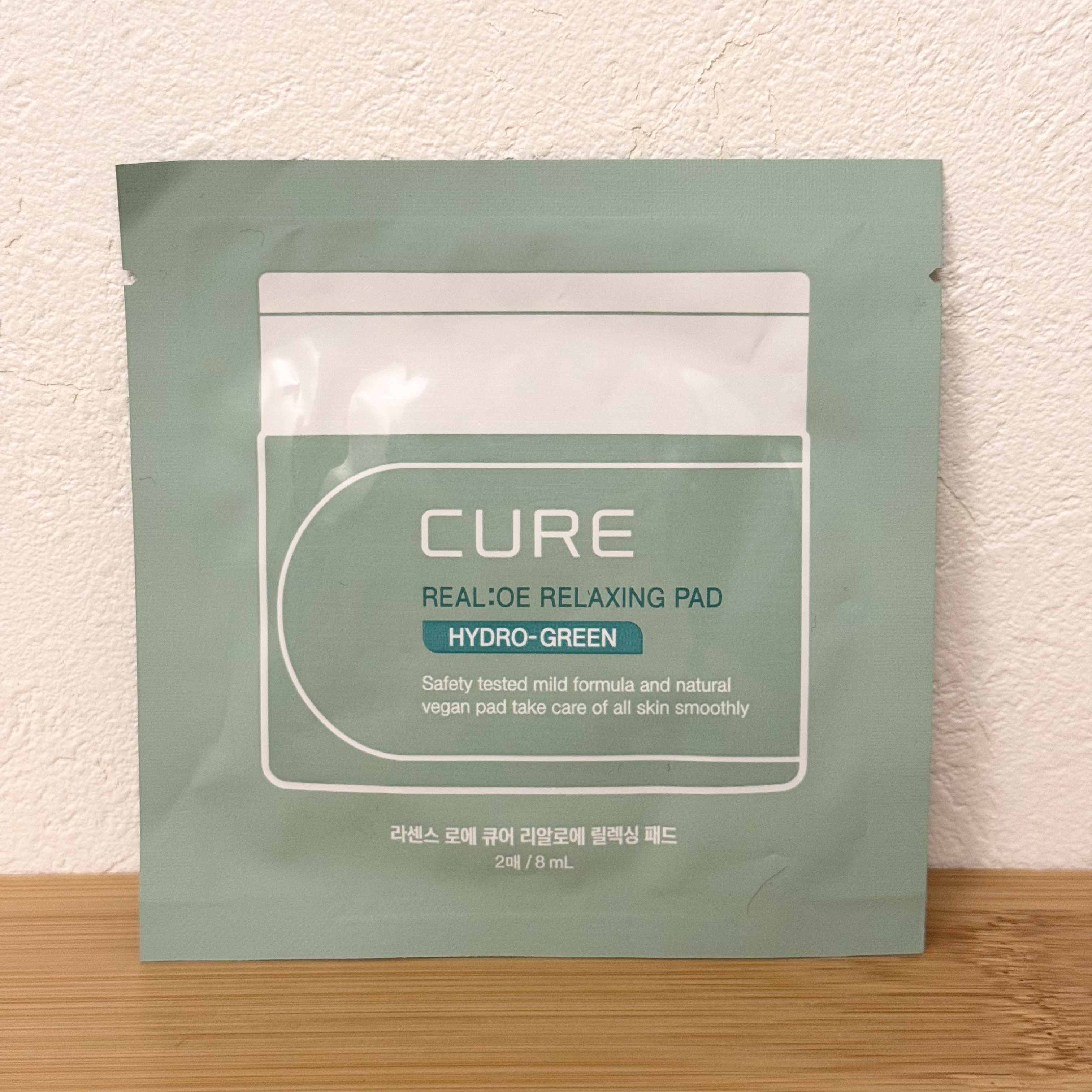 グリーン リラクシング トナーパッド/Cure/トナーパッドを使ったクチコミ（1枚目）