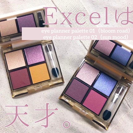 アイプランナーパレット/excel/アイシャドウパレットを使ったクチコミ(1枚目)
