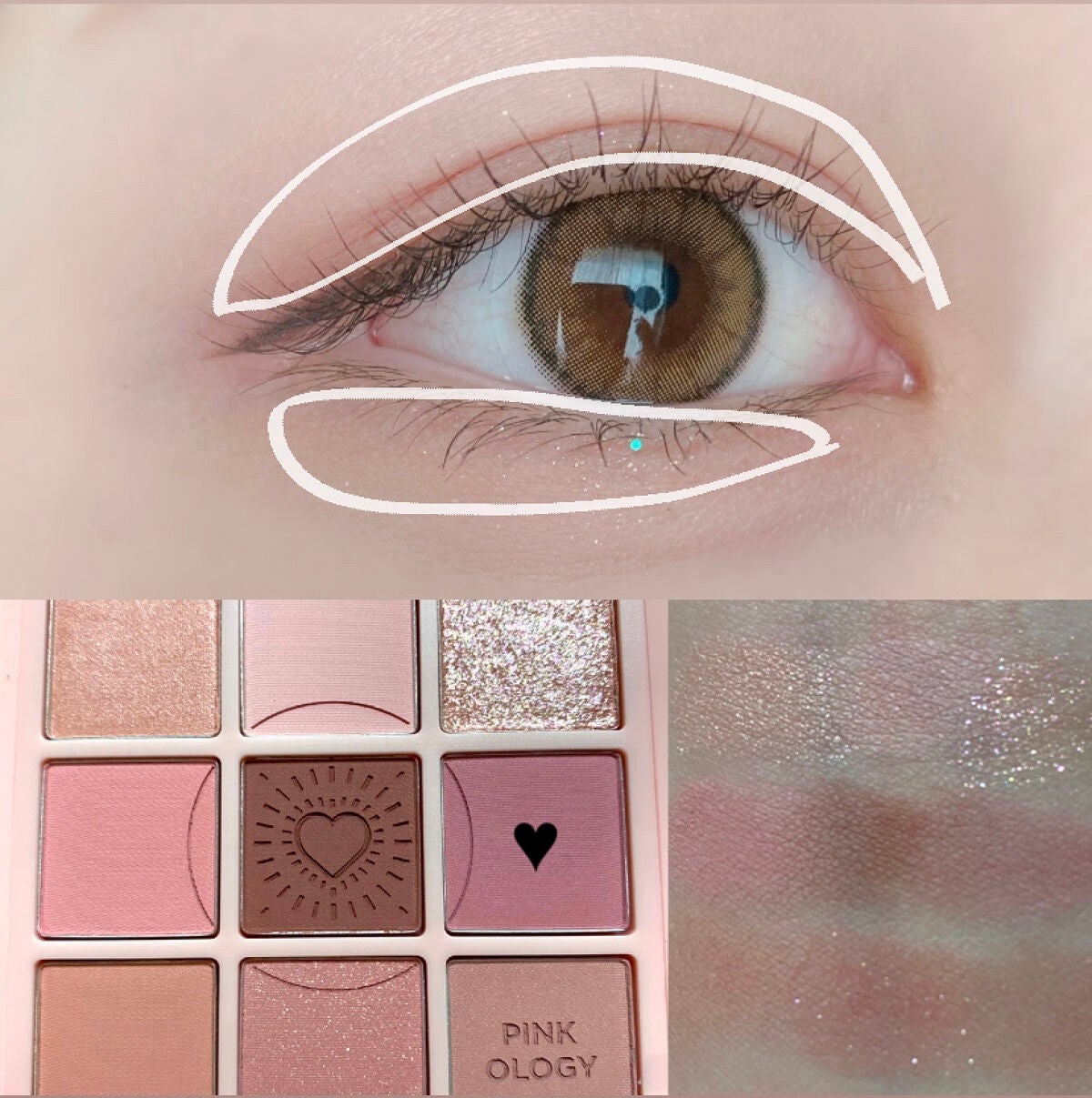 シュガー トゥインクル リキッド グリッター/PERIPERA/グリッターを使ったクチコミ(4枚目)