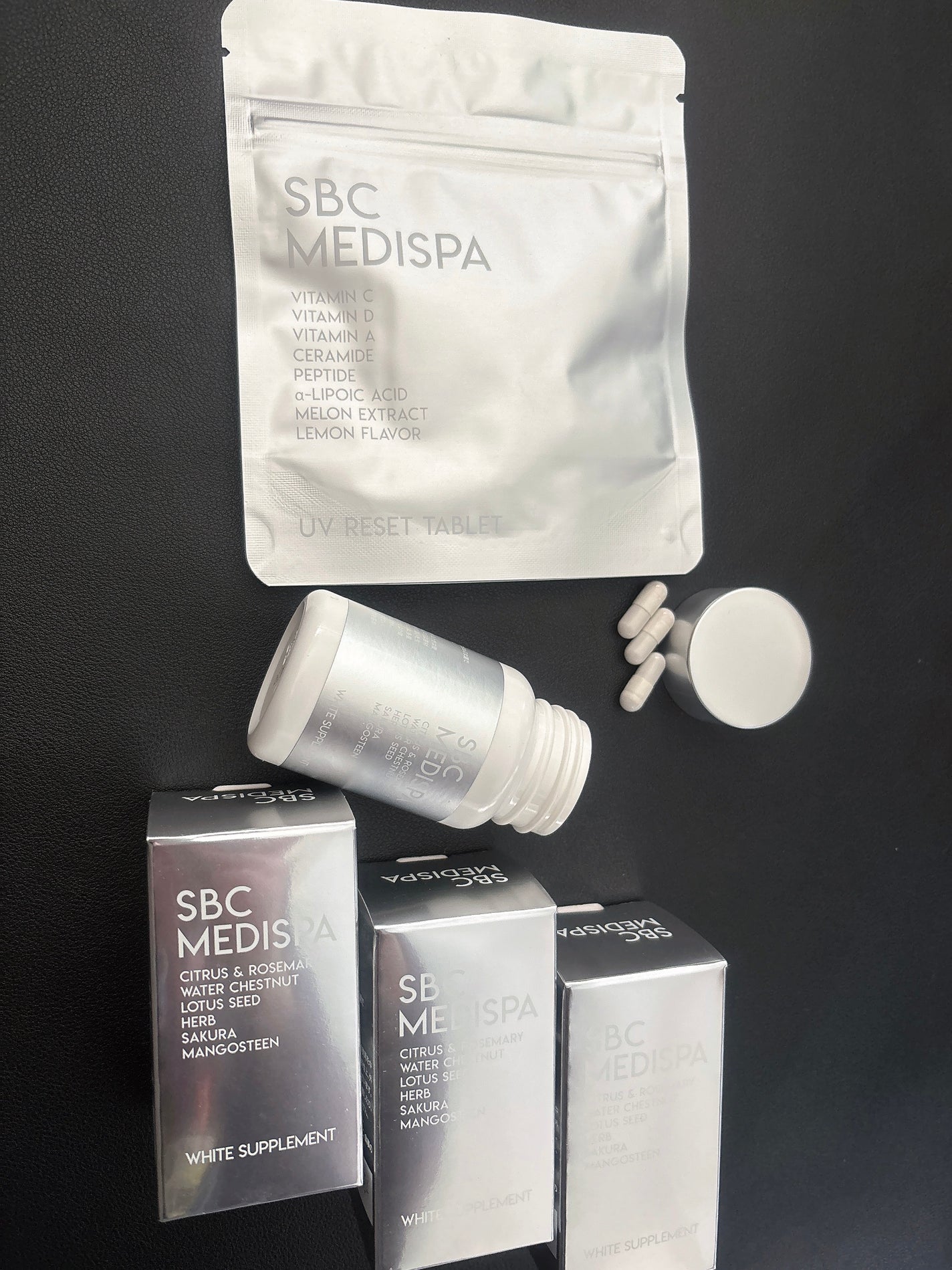SBC MEDISPA ホワイトサプリメント 三つセット 84fd6b77e3b055b82b90628e-