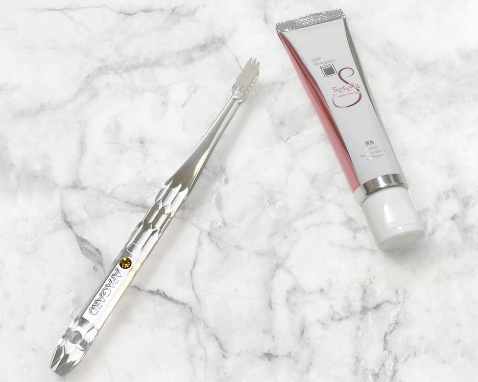 アパガードクリスタル歯ブラシ/アパガード/歯ブラシを使ったクチコミ（3枚目）