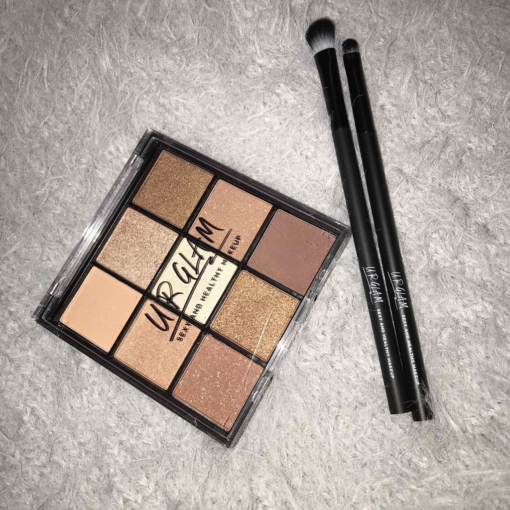 UR GLAM　BLOOMING EYE COLOR PALETTE/U R GLAM/アイシャドウパレットを使ったクチコミ（1枚目）