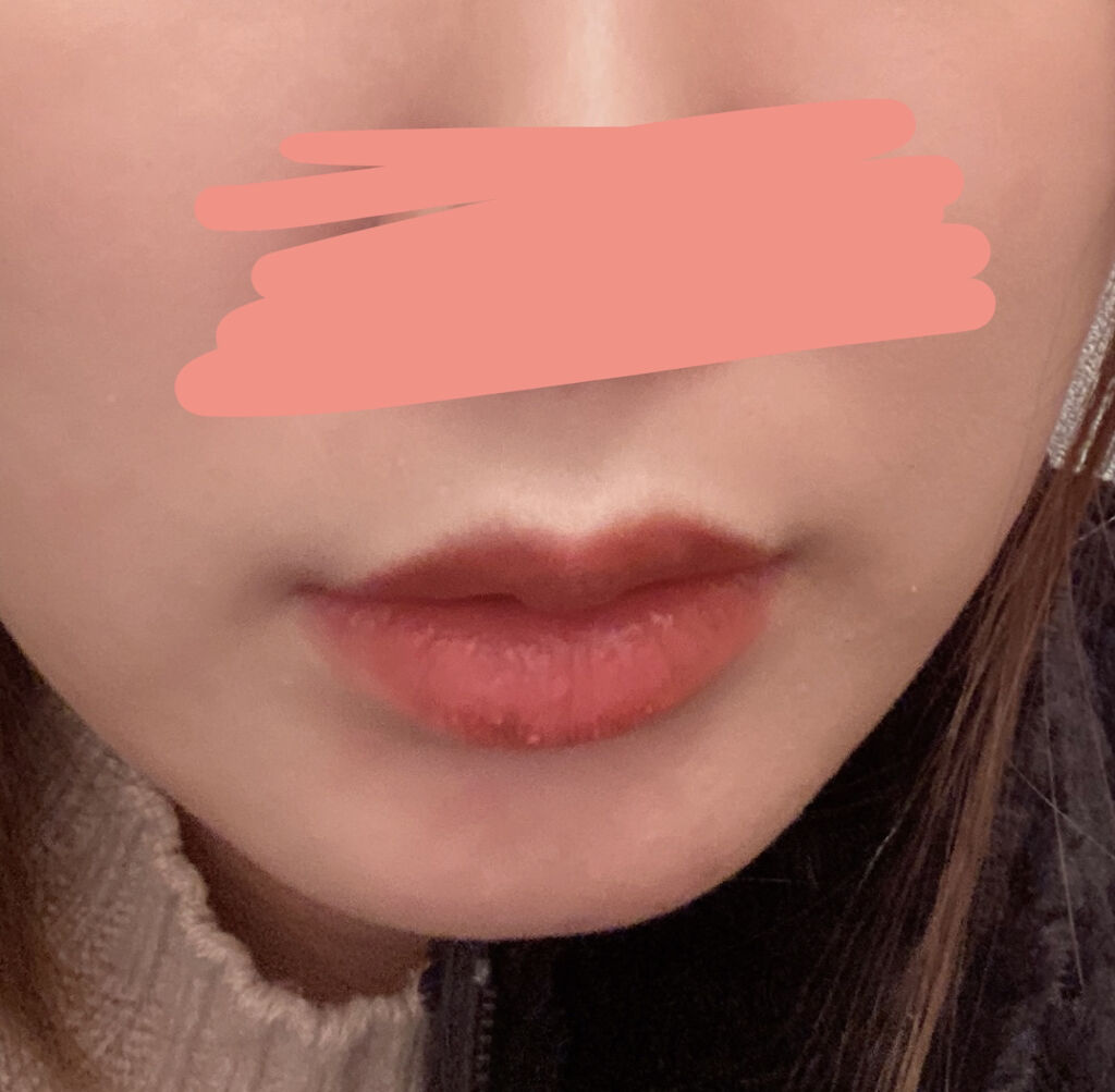 メルティールミナスルージュ（ティントタイプ）/キャンメイク/リップティントを使ったクチコミ（2枚目）