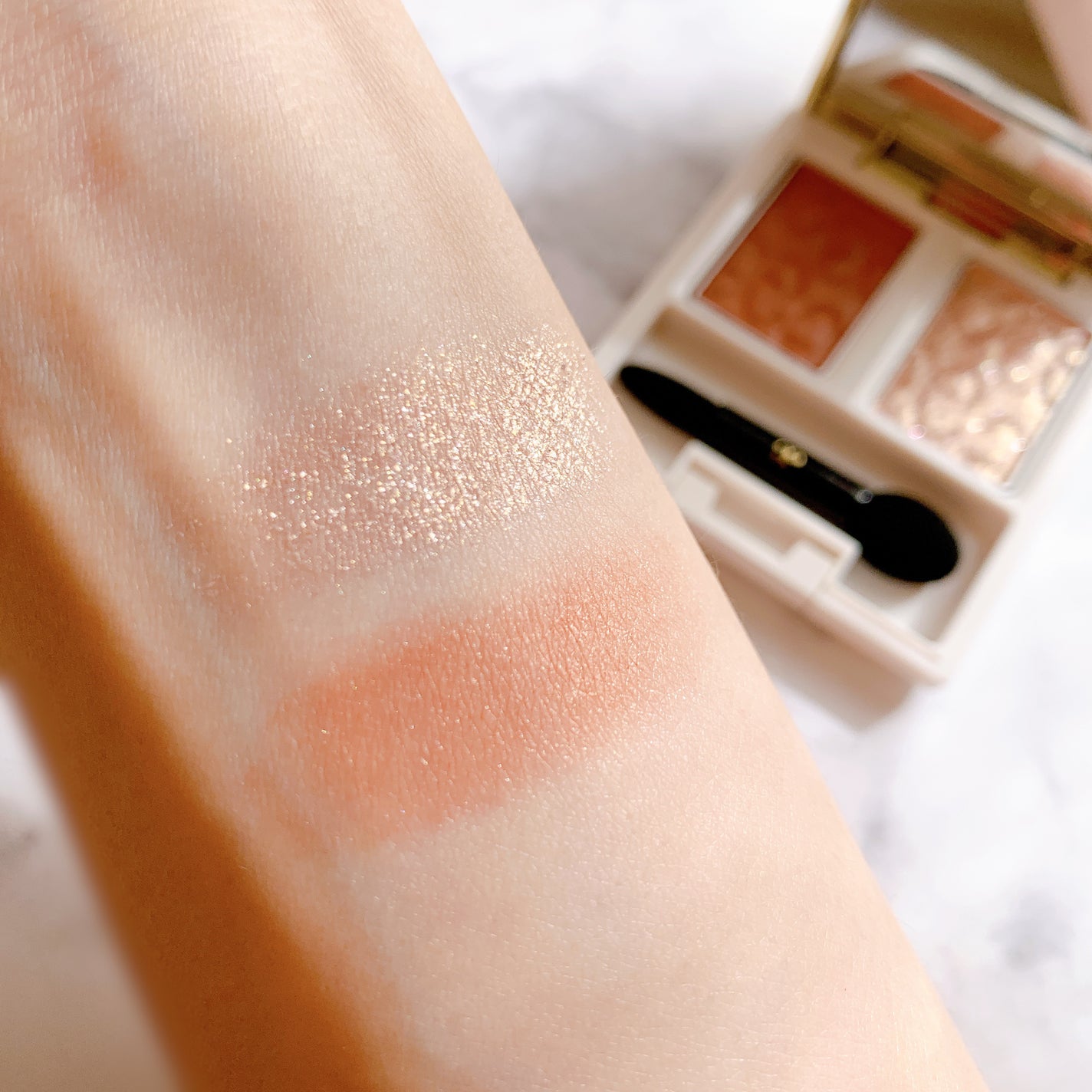 エレガンス エタンセル アルモニーアイズ/Elégance/アイシャドウパレットを使ったクチコミ(3枚目)