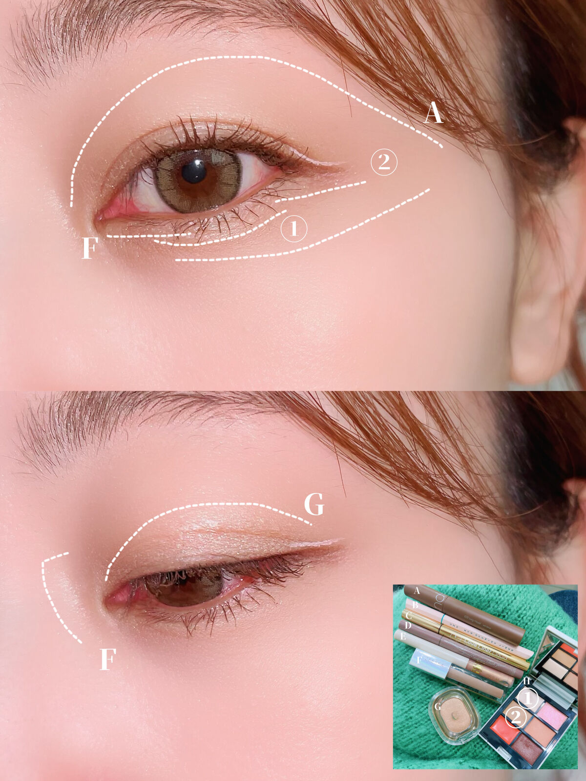 MY MIXED PALETTE 6色カスタムパレット/MN/マルチパレットを使ったクチコミ（2枚目）